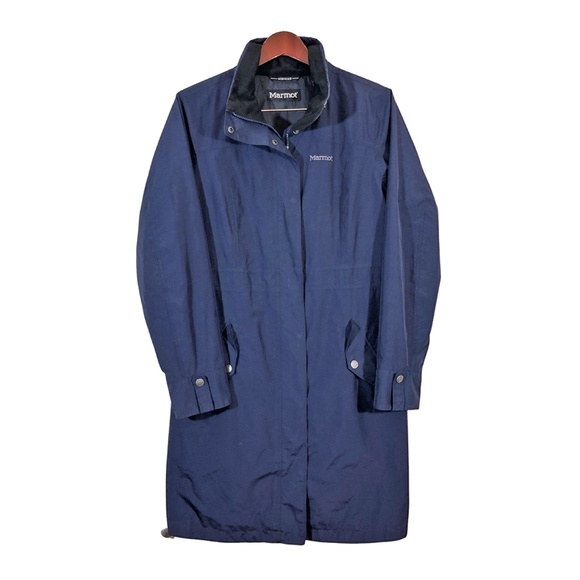 MARMOT MEMBRAIN Blue Windbreaker Men's Size L - Picture 1 of 4